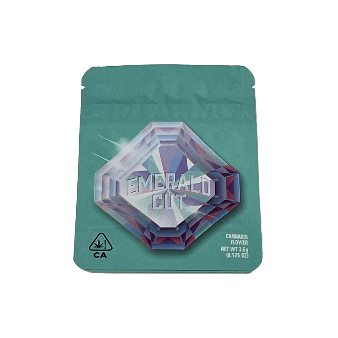 Printed Mylar Zip Bag 3.5g Standard - Amount: x50 & Design: Tiramisu