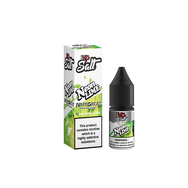 New! I VG Salt 10mg 10ml Nic Salt (50VG/50PG) - Flavour: Bubblegum