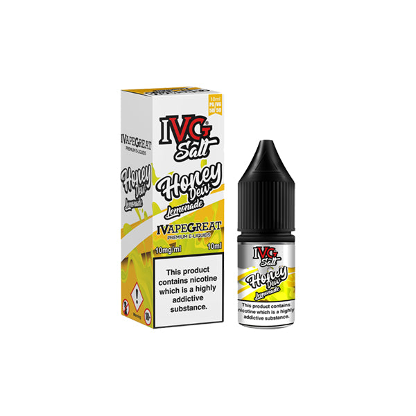 New! I VG Salt 10mg 10ml Nic Salt (50VG/50PG) - Flavour: Bubblegum