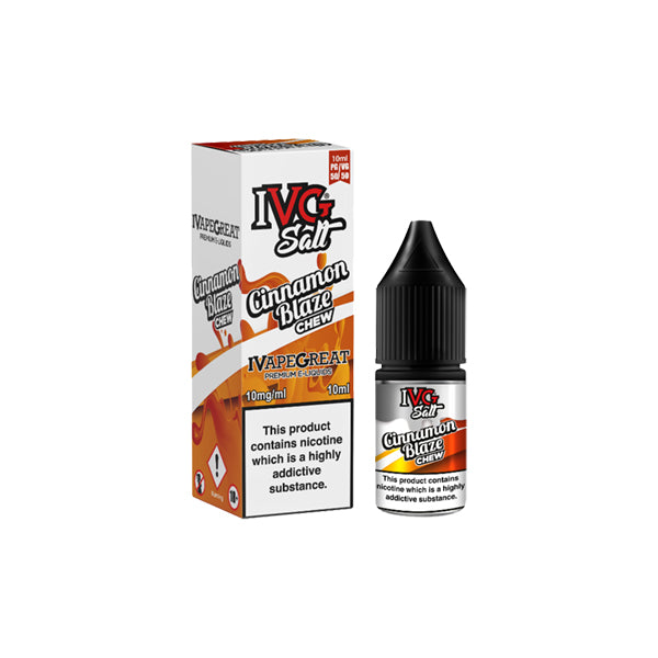 New! I VG Salt 20mg 10ml Nic Salt (50VG/50PG) - Flavour: Ice Menthol