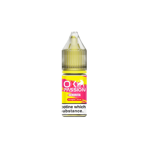 10mg OX Passion By OXVA 10ml Nic Salts (50VG/50PG) - Flavour: Blue Razz Gummy