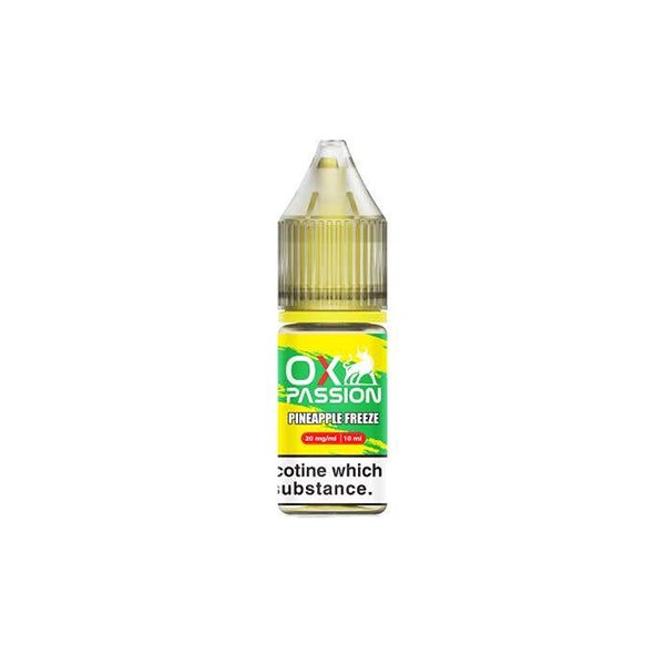 20mg OX Passion By OXVA 10ml Nic Salts (50VG/50PG) - Flavour: Mint Mix