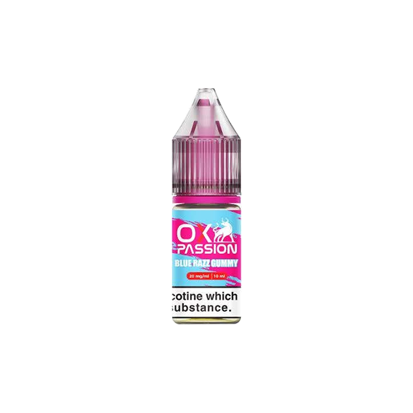 20mg OX Passion By OXVA 10ml Nic Salts (50VG/50PG) - Flavour: Blue Citrus