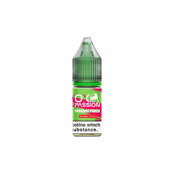 20mg OX Passion By OXVA 10ml Nic Salts (50VG/50PG) - Flavour: Pineapple Freeze