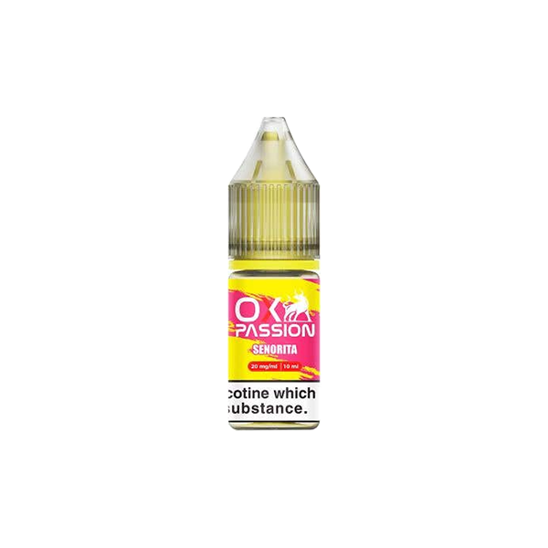 20mg OX Passion By OXVA 10ml Nic Salts (50VG/50PG) - Flavour: Berry Lemon
