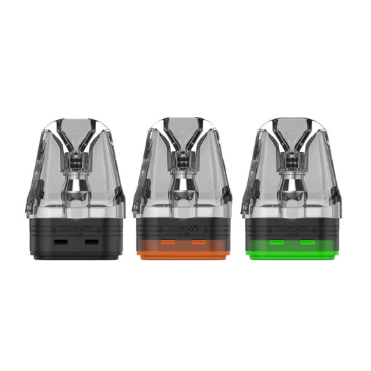 OXVA Xlim SS Replacement Pods (0.6Ohm, 0.8Ohm, 1.2Ohm) - Coil Resistance: 0.6 Ohms