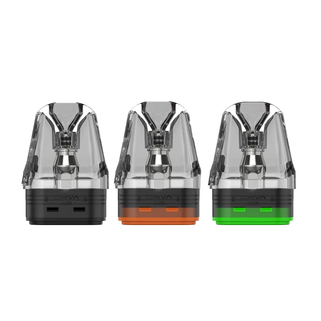 OXVA Xlim SS Replacement Pods (0.6Ohm, 0.8Ohm, 1.2Ohm) - Coil Resistance: 0.8 Ohms