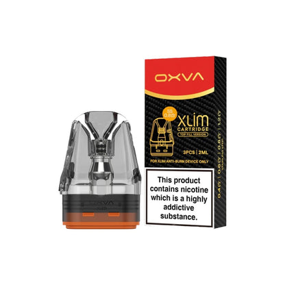 OXVA Xlim SS Replacement Pods (0.6Ohm, 0.8Ohm, 1.2Ohm) - Coil Resistance: 0.8 Ohms