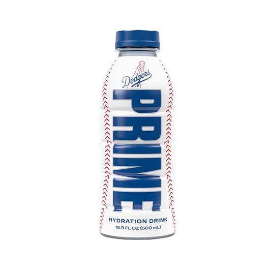 PRIME Hydration USA Dodgers Limited Edition Sports Drink 500ml - Past Best Before date - Quantity: Single
