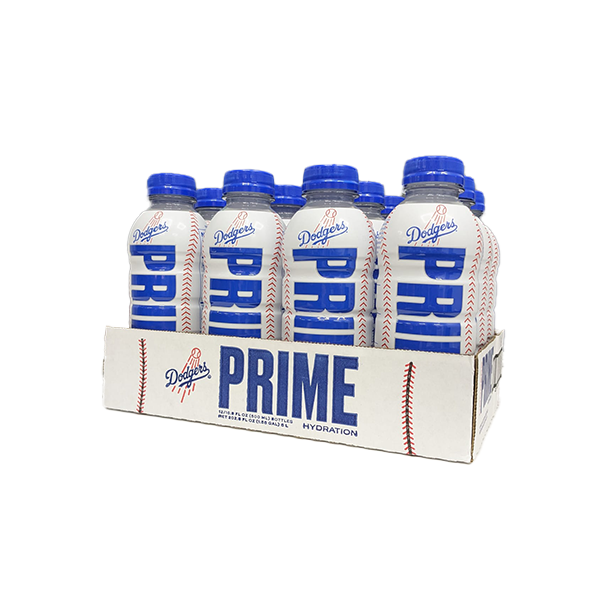 PRIME Hydration USA Dodgers Limited Edition Sports Drink 500ml - Quantity: Single