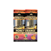 20 King Palm Mini Rolls - Display Pack - Flavour: Honey Orange (Sugar Punch)