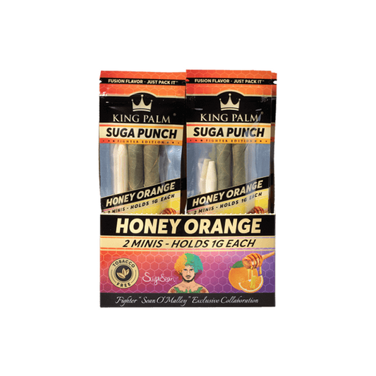 20 King Palm Mini Rolls - Display Pack - Flavour: Pumpkin Cream