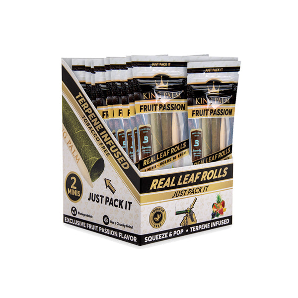 20 King Palm Mini 1G Rolls - Display Pack - Flavour: Mango OG