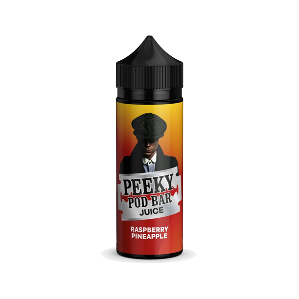 Peeky Blenders Pod Bar Juice 100ml Shortfill 0mg (50VG/50PG) - Flavour: Iron Bruce