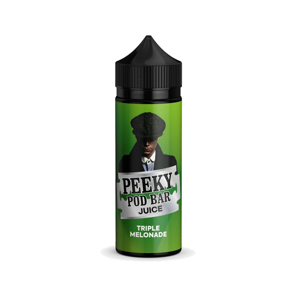 Peeky Blenders Pod Bar Juice 100ml Shortfill 0mg (50VG/50PG) - Flavour: Iron Bruce