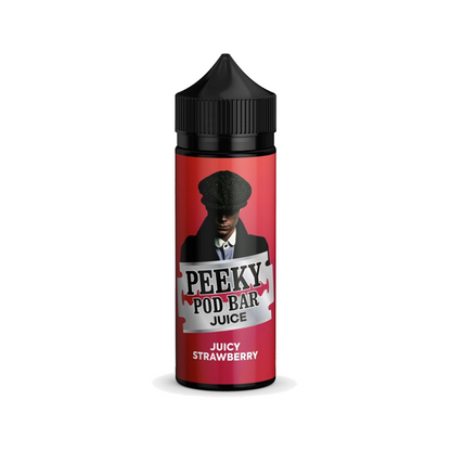 Peeky Blenders Pod Bar Juice 100ml Shortfill 0mg (50VG/50PG) - Flavour: Iron Bruce