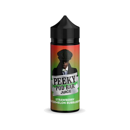 Peeky Blenders Pod Bar Juice 100ml Shortfill 0mg (50VG/50PG) - Flavour: Iron Bruce