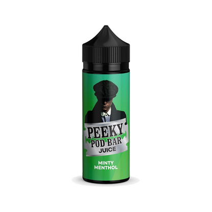 Peeky Blenders Pod Bar Juice 100ml Shortfill 0mg (50VG/50PG) - Flavour: Iron Bruce