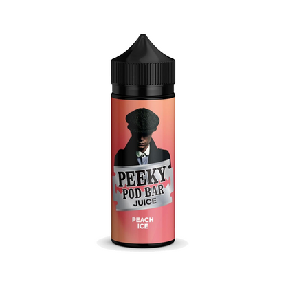 Peeky Blenders Pod Bar Juice 100ml Shortfill 0mg (50VG/50PG) - Flavour: Iron Bruce