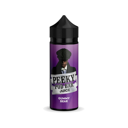 Peeky Blenders Pod Bar Juice 100ml Shortfill 0mg (50VG/50PG) - Flavour: Iron Bruce