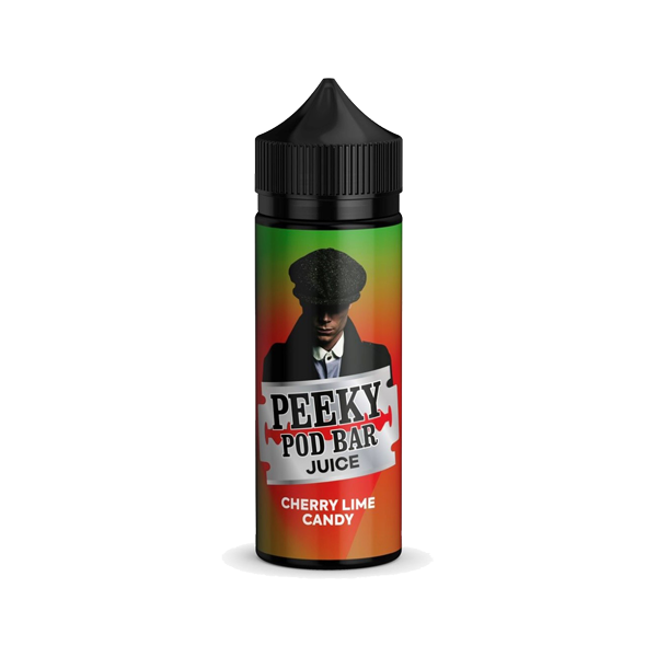 Peeky Blenders Pod Bar Juice 100ml Shortfill 0mg (50VG/50PG) - Flavour: Iron Bruce