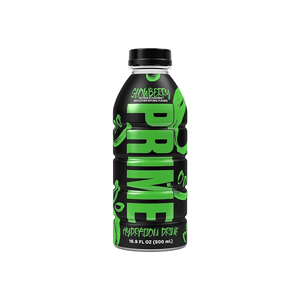 PRIME Hydration USA Glowberry Edition Sports Drink 500ml - Quantity: Box of 12