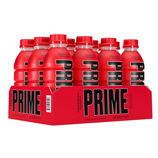 PRIME Hydration USA Tropical Punch Sports Drink 500ml - Past Best Before date - Size: 1 x 500ml