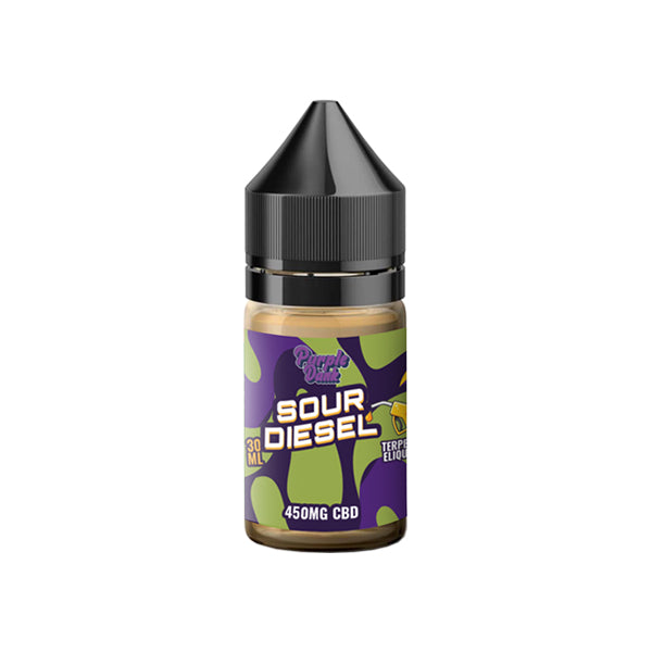 Purple Dank Terpene Infused 450mg Full Spectrum CBD E-liquid 30ml (BUY 1 GET 1 FREE) - Flavour: Super Lemon Haze