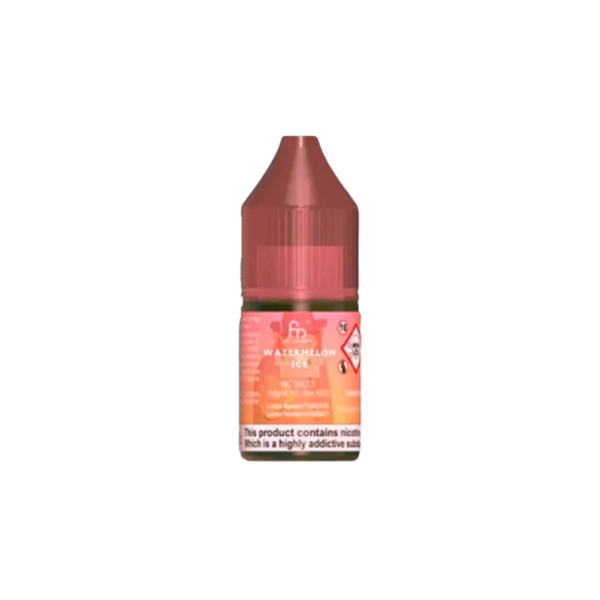 10mg RandM 7000 Tornado Nic Salts (50VG/50PG) - Flavour: Strawberry Raspberry Cherry Ice