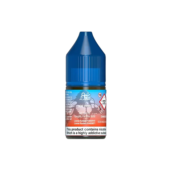 20mg RandM 7000 Tornado Nic Salts (50VG/50PG) - Flavour: Dr Blue