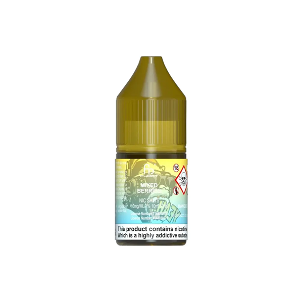 10mg RandM 7000 Tornado Nic Salts (50VG/50PG) - Flavour: Blue Fusion