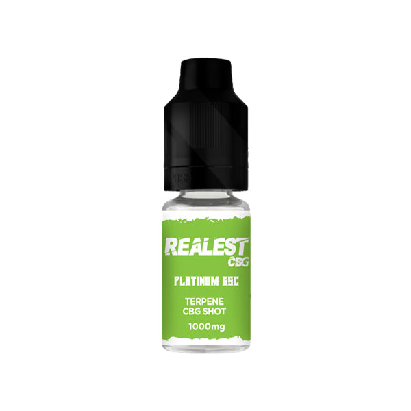 Realest CBD 1000mg Terpene Infused CBG Booster Shot 10ml (BUY 1 GET 1 FREE) - Flavour: Super Lemon Haze