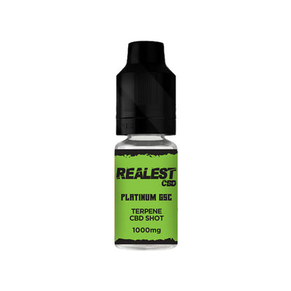 Realest CBD 1000mg Terpene Infused CBD Booster Shot 10ml (BUY 1 GET 1 FREE) - Flavour: Dogwalker