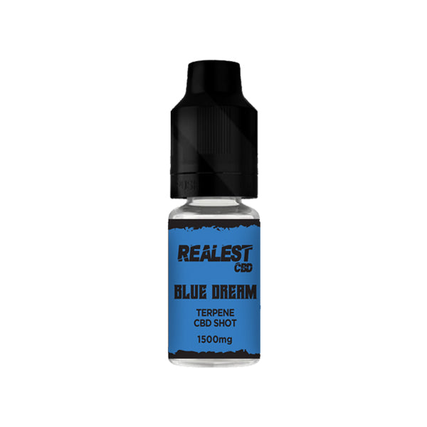 Realest CBD 1500mg Terpene Infused CBD Booster Shot 10ml (BUY 1 GET 1 FREE) - Flavour: Super Lemon Haze
