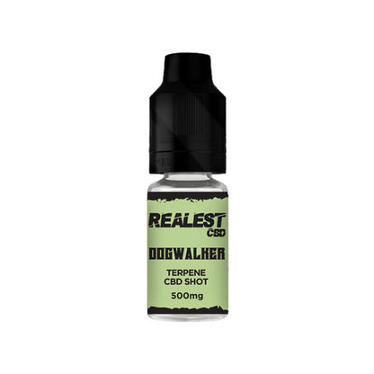 Realest CBD 500mg Terpene Infused CBD Booster Shot 10ml (BUY 1 GET 1 FREE) - Flavour: Super Lemon Haze