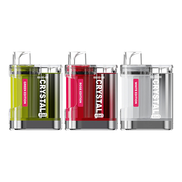 20mg SKE Crystal 4in1 2400 Pod Vape Kit 2400 Puffs - Flavour: Blueberrry Sour Raspberry