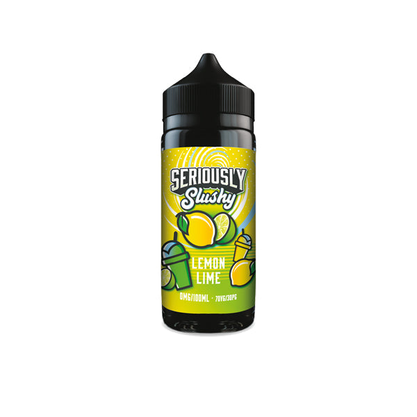 Seriously Slushy by Doozy Vape 100ml Shortfill 0mg (70VG/30PG) - Flavour: Lemon Lime