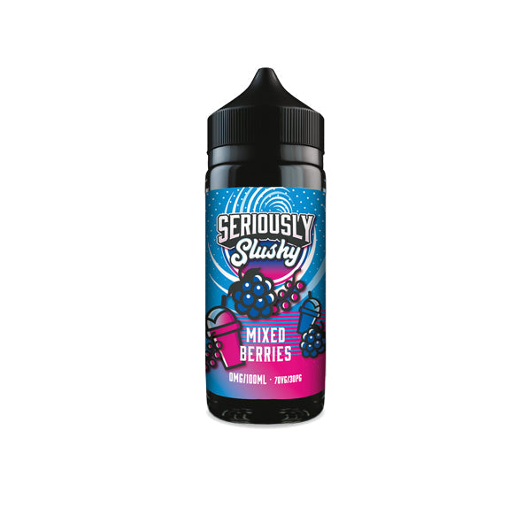 Seriously Slushy by Doozy Vape 100ml Shortfill 0mg (70VG/30PG) - Flavour: Raspberry Tangerine