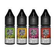 10mg Ultimate E-liquid Slushy Nic Salts 10ml (50VG/50PG) - Flavour: Blue