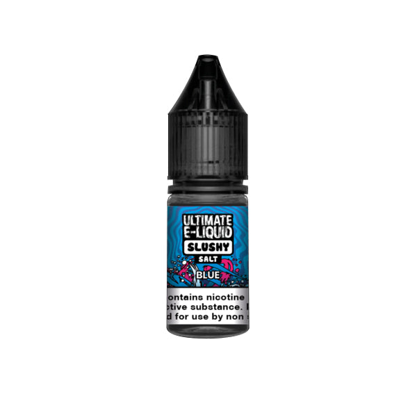 20mg Ultimate E-liquid Slushy Nic Salts 10ml (50VG/50PG) - Flavour: Blue