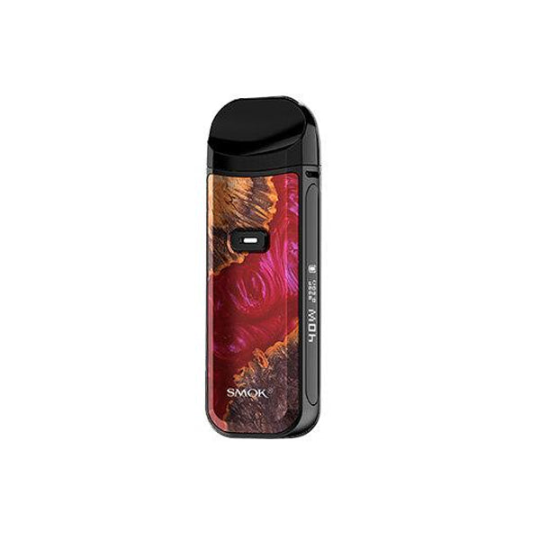 Smok Nord 2 Pod Kit - Color: Red Stabilising Wood