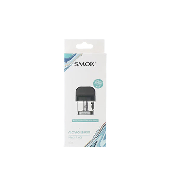 Smok Novo 2 Replacement Pods - MTL/Mesh/Quartz - Type: Quartz Coil 1.4 Ohm