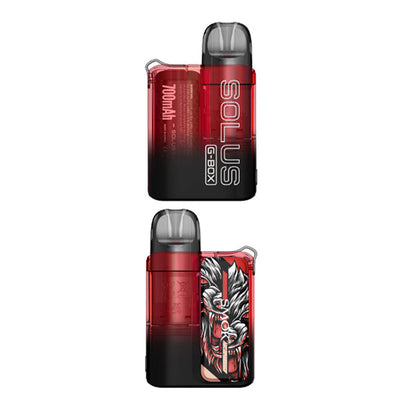 Smok Solus G-Box 18W Kit - Color: Transparent Red