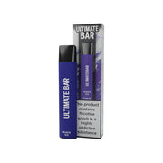 20mg Ultimate Bar Disposable Nic Salt Pod 575 Puffs - Flavour: Blue Monster