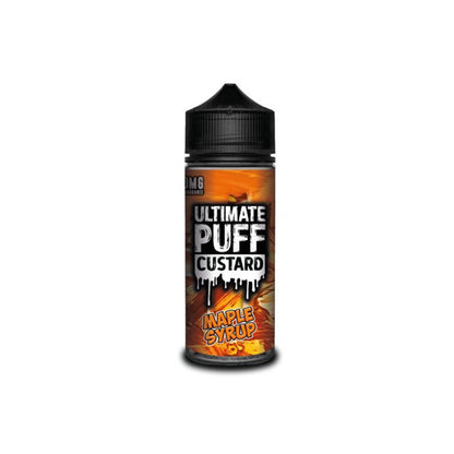 Ultimate Puff Custard 0mg 100ml Shortfill (70VG/30PG) - Flavour: Apple Strudel