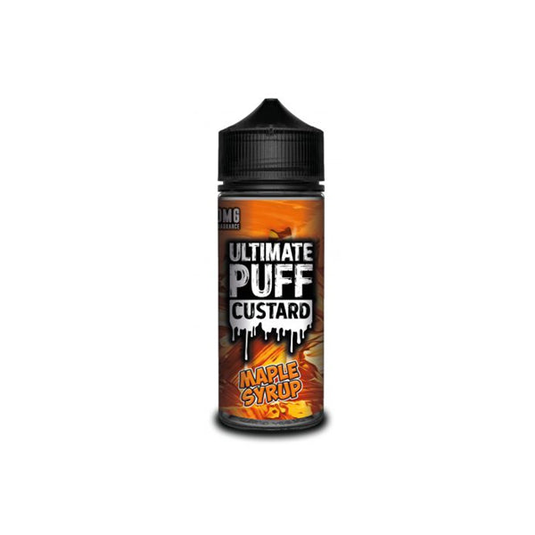 Ultimate Puff Custard 0mg 100ml Shortfill (70VG/30PG) - Flavour: Whipped Vanilla