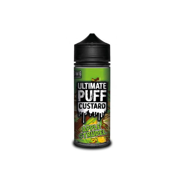 Ultimate Puff Custard 0mg 100ml Shortfill (70VG/30PG) - Flavour: Apple Strudel