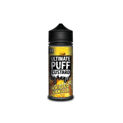 Ultimate Puff Custard 0mg 100ml Shortfill (70VG/30PG) - Flavour: Boston Cream