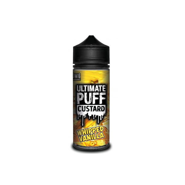 Ultimate Puff Custard 0mg 100ml Shortfill (70VG/30PG) - Flavour: Apple Strudel