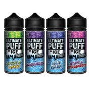 Ultimate Puff On Ice 0mg 100ml Shortfill (70VG/30PG) - Flavour: Blackcurrant